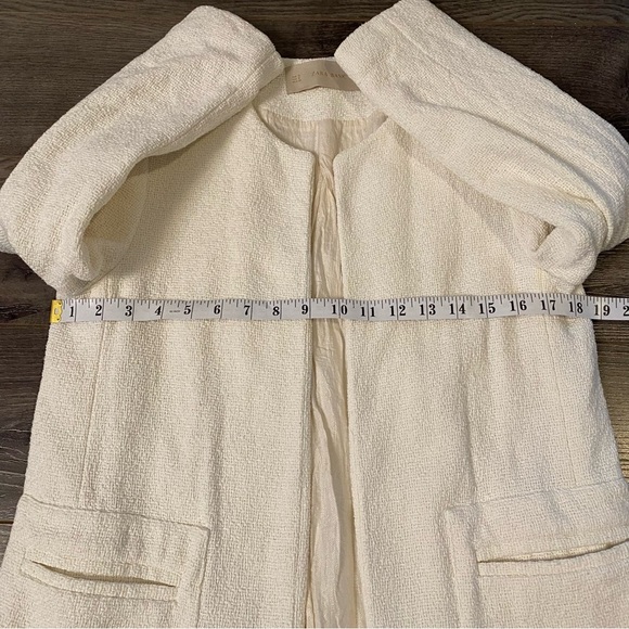 Zara cotton blazer jacket 100 % Cotton - Picture 5 of 11